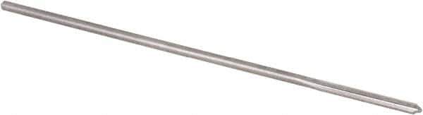 Alvord Polk - #53 High Speed Steel 4 Flute Chucking Reamer - Straight Flute, 0.0585" Straight Shank, 1/2" Flute Length, 2-1/2" OAL - Industrial Tool & Supply