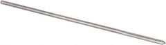 Alvord Polk - #53 High Speed Steel 4 Flute Chucking Reamer - Straight Flute, 0.0585" Straight Shank, 1/2" Flute Length, 2-1/2" OAL - Industrial Tool & Supply