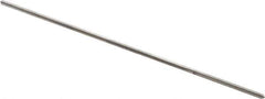 Alvord Polk - #56 High Speed Steel 4 Flute Chucking Reamer - Straight Flute, 0.0455" Straight Shank, 1/2" Flute Length, 2-1/2" OAL - Industrial Tool & Supply