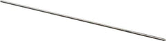 Alvord Polk - #63 High Speed Steel 4 Flute Chucking Reamer - Straight Flute, 0.035" Straight Shank, 1/2" Flute Length, 2-1/2" OAL - Industrial Tool & Supply