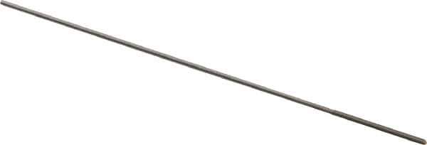 Alvord Polk - #64 High Speed Steel 4 Flute Chucking Reamer - Straight Flute, 0.032" Straight Shank, 1/2" Flute Length, 2-1/2" OAL - Industrial Tool & Supply