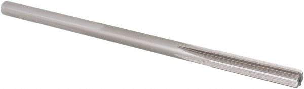 Alvord Polk - Letter M High Speed Steel 6 Flute Chucking Reamer - Straight Flute, 0.2792" Straight Shank, 1-1/2" Flute Length, 6" OAL - Industrial Tool & Supply