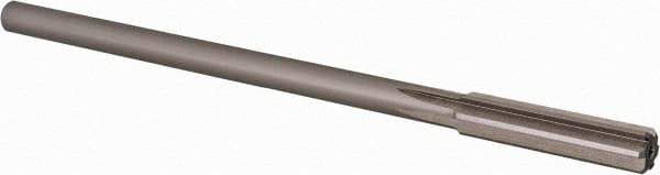 Alvord Polk - Letter R High Speed Steel 6 Flute Chucking Reamer - Straight Flute, 0.2792" Straight Shank, 1-1/2" Flute Length, 6" OAL - Industrial Tool & Supply