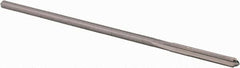 Alvord Polk - 0.123" High Speed Steel 4 Flute Dowel Pin Chucking Reamer - Industrial Tool & Supply