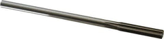 Alvord Polk - 5/16" High Speed Steel 6 Flute Chucking Reamer - Straight Flute, 0.2792" Straight Shank, 1-1/2" Flute Length, 6" OAL - Industrial Tool & Supply