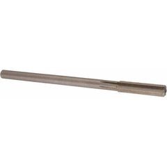 Alvord Polk - 0.4365" High Speed Steel 6 Flute Chucking Reamer - Industrial Tool & Supply