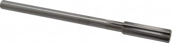 Alvord Polk - 15mm High Speed Steel 8 Flute Chucking Reamer - Industrial Tool & Supply