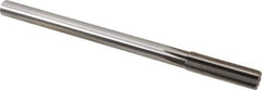 Alvord Polk - 16.5mm High Speed Steel 8 Flute Chucking Reamer - Straight Flute, 9/16" Straight Shank, 2-1/4" Flute Length, 9" OAL - Industrial Tool & Supply