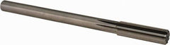 Alvord Polk - 18.5mm High Speed Steel 8 Flute Chucking Reamer - Straight Flute, 5/8" Straight Shank, 2-1/2" Flute Length, 9-1/2" OAL - Industrial Tool & Supply
