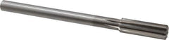 Alvord Polk - 20.5mm High Speed Steel 8 Flute Chucking Reamer - Straight Flute, 5/8" Straight Shank, 2-1/2" Flute Length, 9-1/2" OAL - Industrial Tool & Supply