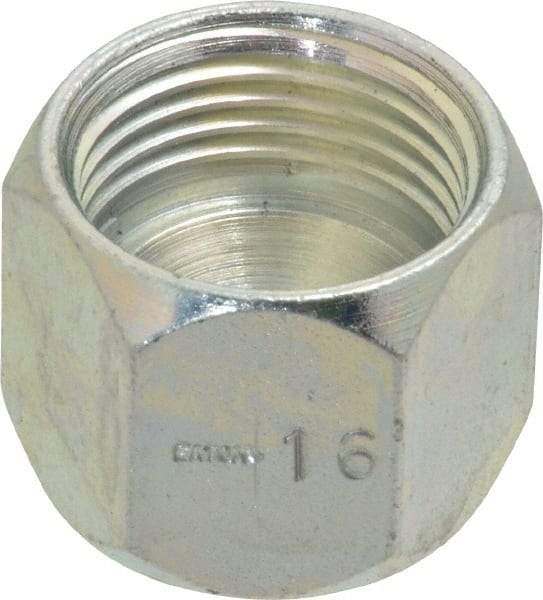 Eaton - 5/8" Tube OD, 37° Steel Flared Tube Cap - Flare Ends - Industrial Tool & Supply