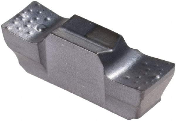 Iscar - 300020GEPI Grade IC908, 3mm Cutting Width Carbide Grooving Insert - 8.99mm Max Depth of Cut, Neutral, 0.2mm Corner Radius, TiN/TiAlN Finish - Industrial Tool & Supply