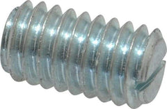 Gibraltar - 5/16-18, 0.156" Ball Diam, 0.578" Body Length, 0.04" Max Ball Reach, Threaded Ball Plunger - Steel Body, Nylon Ball, 2 Lb Initial End Force, 4.5 Lb Final End Force - Industrial Tool & Supply