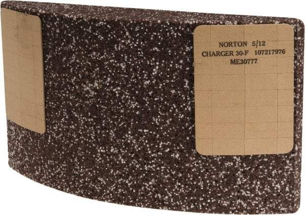 Norton - 11-1/4" Wide x 6" High x 2-1/4" Thick Grinding Segment - Ceramic, 30 Grit, Hardness F - Industrial Tool & Supply