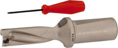 Sumitomo - 2.931" Max Drill Depth, 3xD, 15/16" Diam, Indexable Insert Drill - 2 Inserts, 1-1/4" Shank Diam, Whistle Notch Shank - Industrial Tool & Supply