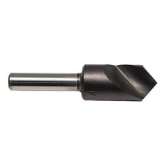 M.A. Ford - 5/8" Head Diam, 1/4" Shank Diam, 1 Flute 60° High Speed Steel Countersink - Industrial Tool & Supply