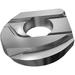 Iscar - HCDD205-090 QF Grade IC908 Carbide Milling Insert - TiAlN Finish, 0.183" Thick - Industrial Tool & Supply