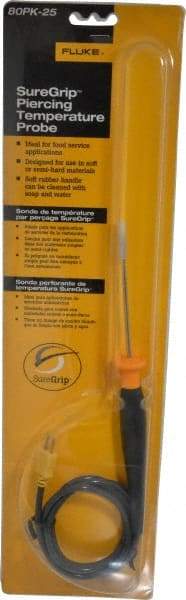 Fluke - -320 to 1500°F, Piercing, Thermocouple Probe - Industrial Tool & Supply