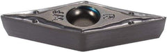Iscar - VCET22.002 WF Grade IC907 Carbide Turning Insert - TiAlN Finish, 35° Diamond, 1/4" Inscr Circle, 1/8" Thick, 0.002" Corner Radius - Industrial Tool & Supply
