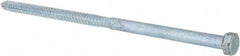 Value Collection - 1/2" Screw, 12" Length Under Head, Steel, Hex Head Lag Screw - Zinc Plated, Grade 2 - Industrial Tool & Supply