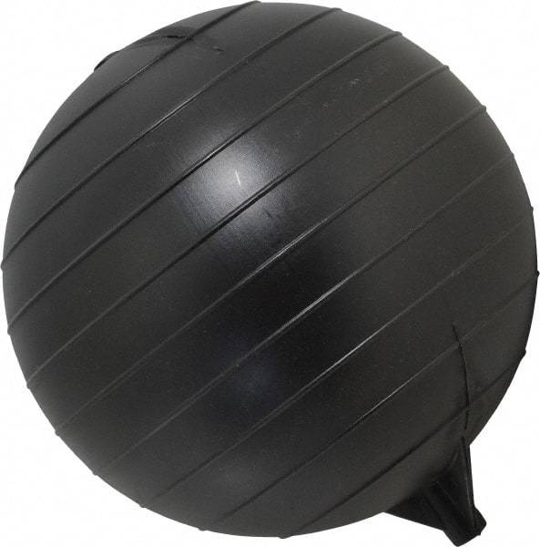 Watts - 8" Diam 3/8-16 Polyethylene Float - 140 Max Working psi - Industrial Tool & Supply