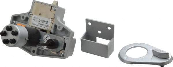 Kaba Access - 1-3/4 to 2-1/8" Door Thickness, Satin Chrome Finish, Push Button Deadbolt - Nonhanded Handling - Industrial Tool & Supply