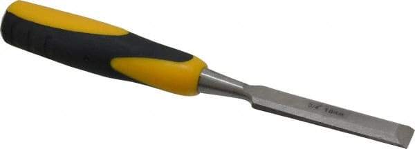 Value Collection - 10" OAL x 3/4" Blade Width Wood Chisel - Plastic Handle - Industrial Tool & Supply