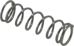 Value Collection - 0.12" OD, 0.012" Wire, 3/8" Free Length, Music Wire Compression Stock Springs Spring - 4.11 Lb Spring Rating - Industrial Tool & Supply