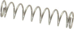 Value Collection - 0.12" OD, 0.012" Wire, 1/2" Free Length, Music Wire Compression Stock Springs Spring - 2.98 Lb Spring Rating - Industrial Tool & Supply