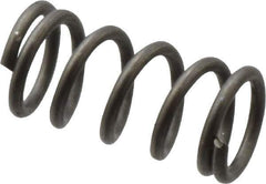 Value Collection - 0.12" OD, 0.016" Wire, 1/4" Free Length, Music Wire Compression Stock Springs Spring - 18.87 Lb Spring Rating - Industrial Tool & Supply
