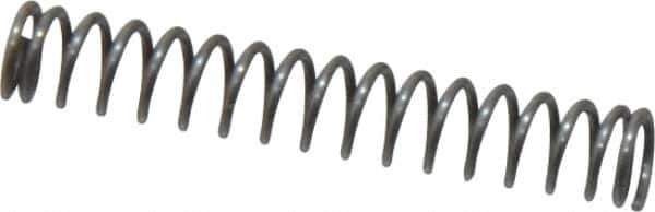 Value Collection - 0.12" OD, 0.016" Wire, 3/4" Free Length, Music Wire Compression Stock Springs Spring - 5.42 Lb Spring Rating - Industrial Tool & Supply