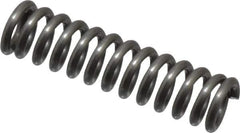 Value Collection - 0.12" OD, 0.02" Wire, 1/2" Free Length, Music Wire Compression Stock Springs Spring - 20.9 Lb Spring Rating - Industrial Tool & Supply