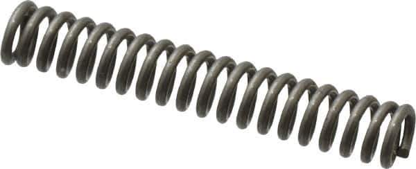 Value Collection - 0.12" OD, 0.02" Wire, 3/4" Free Length, Music Wire Compression Stock Springs Spring - 13.33 Lb Spring Rating - Industrial Tool & Supply