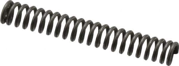 Value Collection - 0.12" OD, 0.02" Wire, 7/8" Free Length, Music Wire Compression Stock Springs Spring - 11.3 Lb Spring Rating - Industrial Tool & Supply