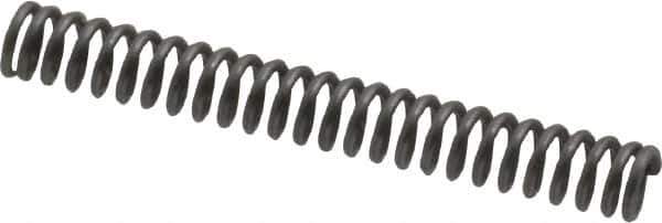 Value Collection - 0.12" OD, 0.02" Wire, 1" Free Length, Music Wire Compression Stock Springs Spring - 9.78 Lb Spring Rating - Industrial Tool & Supply
