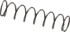 Value Collection - 0.18" OD, 0.016" Wire, 3/4" Free Length, Music Wire Compression Stock Springs Spring - 2.69 Lb Spring Rating - Industrial Tool & Supply