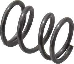 Value Collection - 0.18" OD, 0.02" Wire, 1/4" Free Length, Music Wire Compression Stock Springs Spring - 21.18 Lb Spring Rating - Industrial Tool & Supply