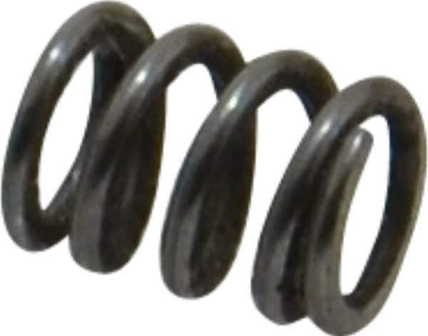 Value Collection - 0.18" OD, 0.026" Wire, 1/4" Free Length, Music Wire Compression Stock Springs Spring - 55.98 Lb Spring Rating - Industrial Tool & Supply