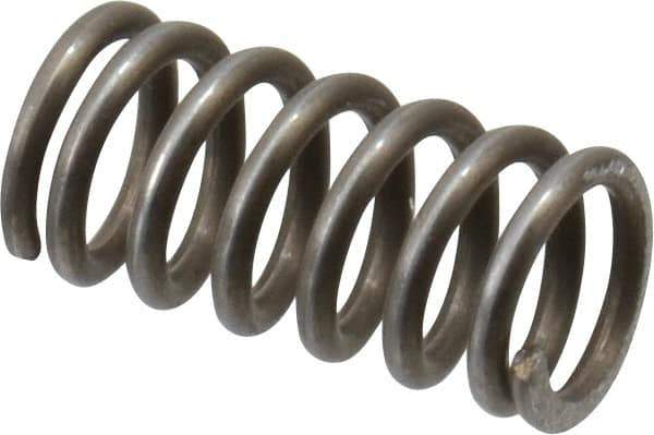 Value Collection - 0.18" OD, 0.026" Wire, 3/8" Free Length, Music Wire Compression Stock Springs Spring - 32.65 Lb Spring Rating - Industrial Tool & Supply