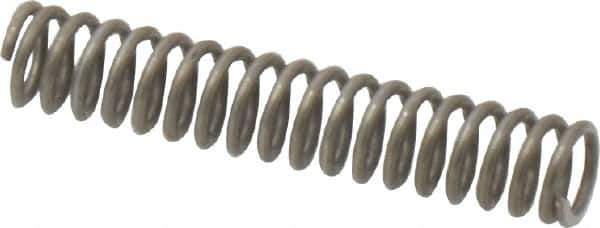 Value Collection - 0.18" OD, 0.026" Wire, 1" Free Length, Music Wire Compression Stock Springs Spring - 10.59 Lb Spring Rating - Industrial Tool & Supply