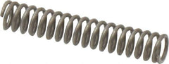 Value Collection - 0.18" OD, 0.026" Wire, 1" Free Length, Music Wire Compression Stock Springs Spring - 10.59 Lb Spring Rating - Industrial Tool & Supply