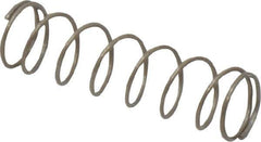 Value Collection - 0.24" OD, 0.02" Wire, 7/8" Free Length, Music Wire Compression Stock Springs Spring - 3.16 Lb Spring Rating - Industrial Tool & Supply