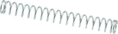 Value Collection - 0.24" OD, 0.026" Wire, 2" Free Length, Music Wire Compression Stock Springs Spring - 2.68 Lb Spring Rating - Industrial Tool & Supply