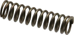 Value Collection - 0.24" OD, 0.032" Wire, 7/8" Free Length, Music Wire Compression Stock Springs Spring - 16.09 Lb Spring Rating - Industrial Tool & Supply