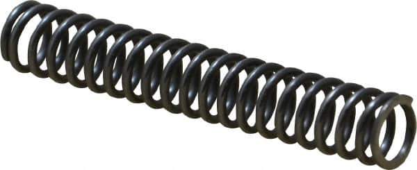 Value Collection - 0.24" OD, 0.032" Wire, 1-1/2" Free Length, Music Wire Compression Stock Springs Spring - 9.08 Lb Spring Rating - Industrial Tool & Supply