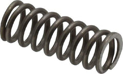 Value Collection - 0.24" OD, 0.035" Wire, 5/8" Free Length, Music Wire Compression Stock Springs Spring - 34.64 Lb Spring Rating - Industrial Tool & Supply