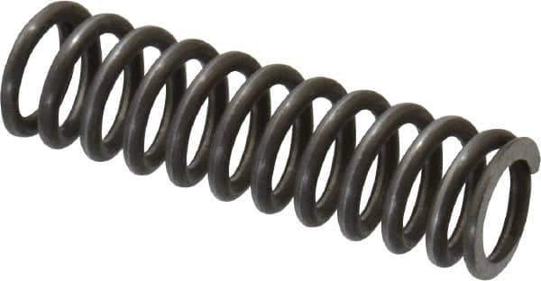 Value Collection - 0.24" OD, 0.035" Wire, 7/8" Free Length, Music Wire Compression Stock Springs Spring - 23.88 Lb Spring Rating - Industrial Tool & Supply