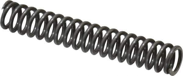 Value Collection - 0.24" OD, 0.035" Wire, 1-1/2" Free Length, Music Wire Compression Stock Springs Spring - 13.44 Lb Spring Rating - Industrial Tool & Supply