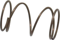Value Collection - 0.3" OD, 0.02" Wire, 1/2" Free Length, Music Wire Compression Stock Springs Spring - 4.25 Lb Spring Rating - Industrial Tool & Supply