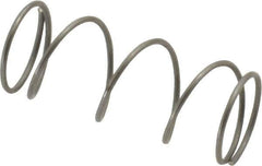 Value Collection - 0.3" OD, 0.02" Wire, 3/4" Free Length, Music Wire Compression Stock Springs Spring - 2.75 Lb Spring Rating - Industrial Tool & Supply